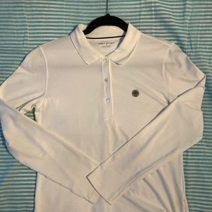 Tory Burch polo shirt long sleeves Small
